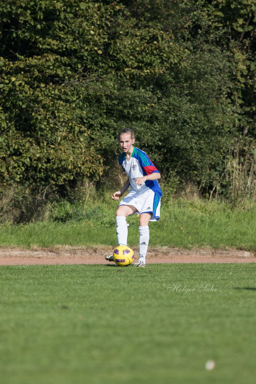 Bild 294 - B-Juniorinnen Krummesser SV - SV Henstedt Ulzburg : Ergebnis: 0:3